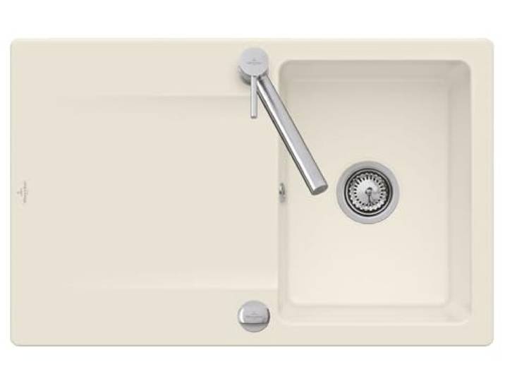 Villeroy & Boch VB-3334 02 FU SILUET 45 Spülbecken, Ivory
