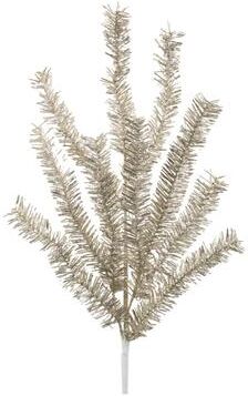 Melrose International Glittered Pine Spray (Set of 6)