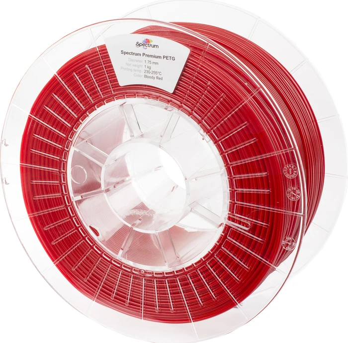 Filament Spectrum PET-G Matt 1.75mm Bloody Red 1Kg
