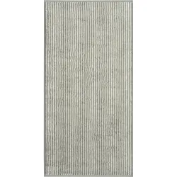 Handtuch TWO-TONE STRIPE (BL 50x100 cm) - grau - BL 50x100 cm
