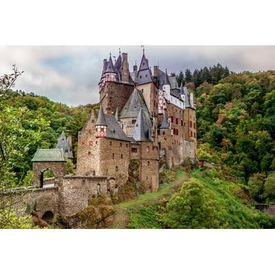 Fototapete PAPERMOON "Burg", bunt, B:2m L:1,49m, Vlies, Tapeten