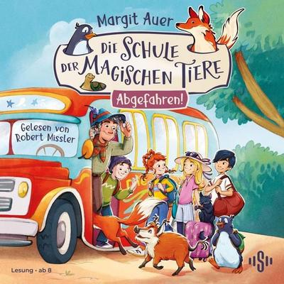 Die Schule der magischen Tiere 4: Abgefahren! - Margit Auer, Audio, 9783844944099