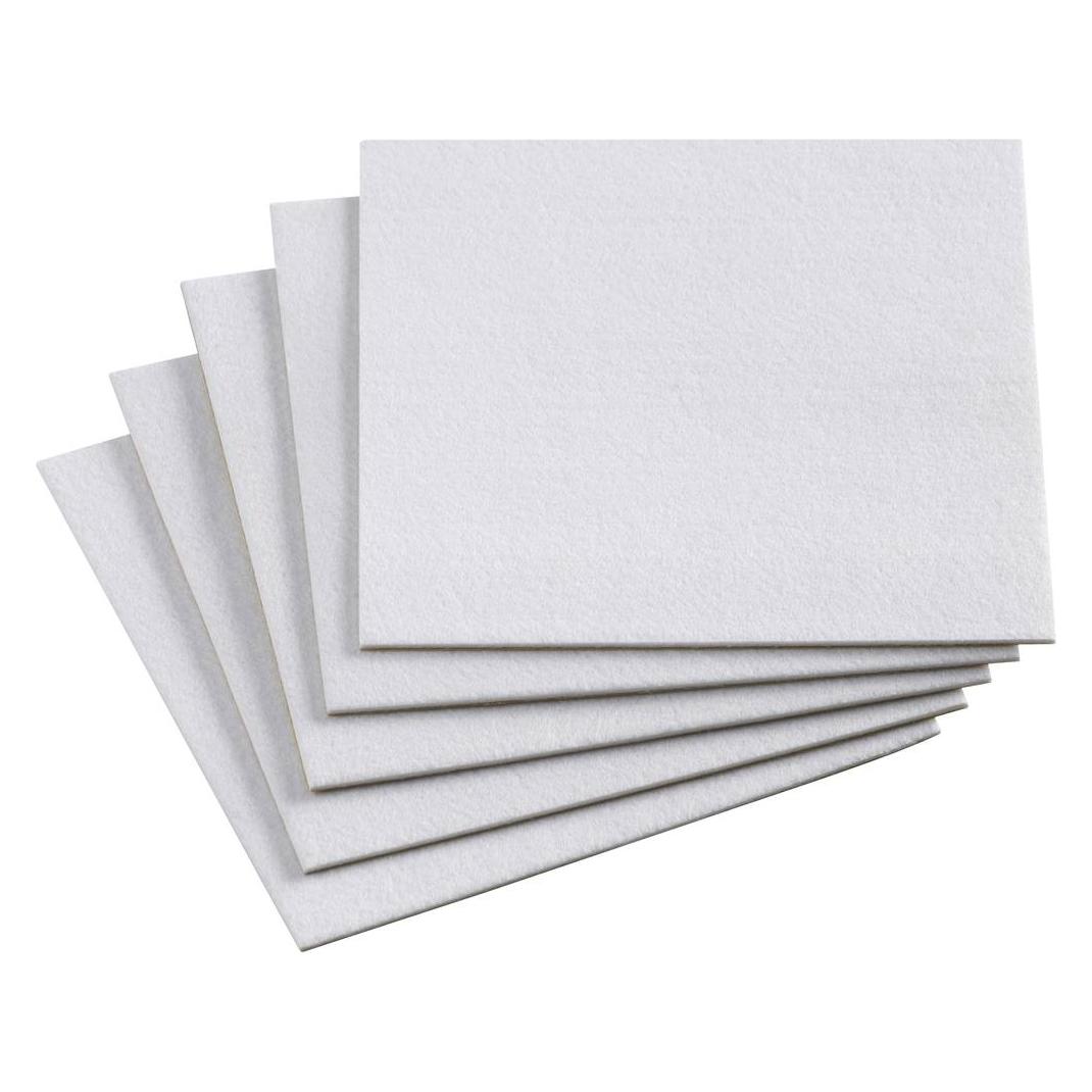 Metafranc Filz-Gleiter selbstklebend, 200 x 200 mm, 5 Stück (Filzgleiter, 5 Stk.) (WU0645546)