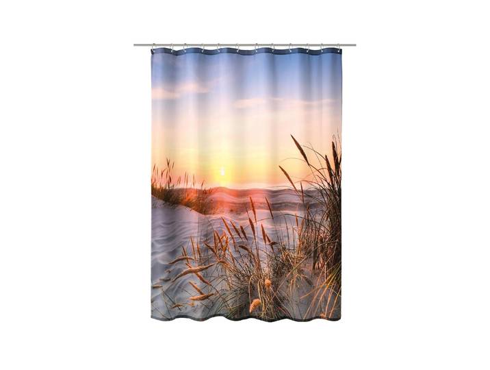 Duschvorhang KLEINE WOLKE Juist , multicolor, B:180cm H:200cm, Polyester, Duschvorhänge, Duschvorhang