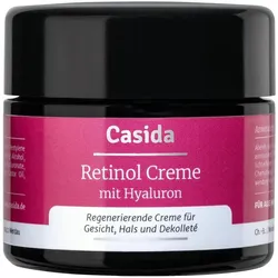 Casida, Gesichtscreme, Retinol Creme mit Hyaluron Creme (50 ml, 24h Creme)