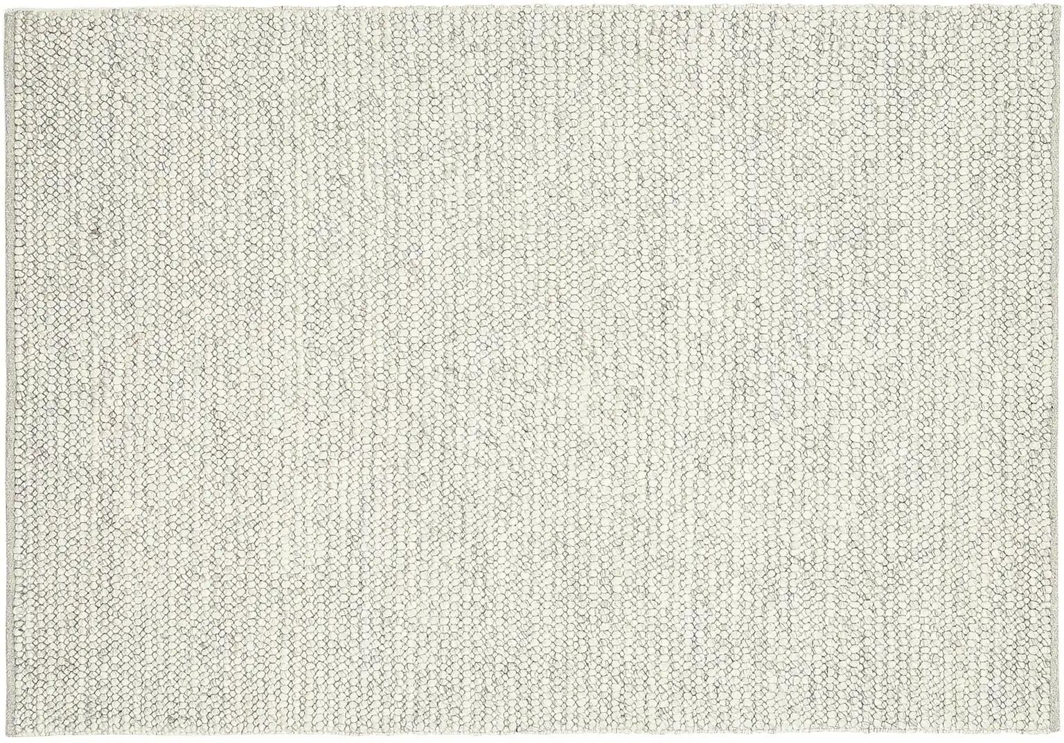 Höffner Handgewebter Naturteppich  Ruhpolding ¦ beige ¦ Wolle ¦ Maße (cm): B: 130