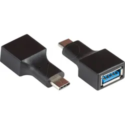 GC USB-AD301 - USB 3.0 Adapter, C-Stecker > A-Buchse, Schwarz