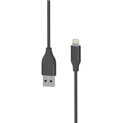 Xlayer USB > Lightning Kabel (1,5m), schwarz (1.50 m, USB 3.2 Gen 1, 12 W), USB Kabel