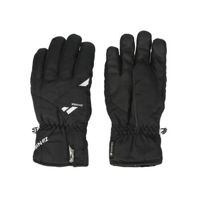 Skihandschuhe ZANIER "Valluga GTX", Damen, Gr. 7.5, schwarz, 100% Polyester, Handschuhe, mit Membran und isolierendem Futter