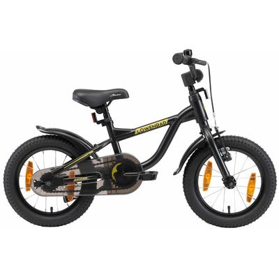 Kinderfahrrad LÖWENRAD "Sport" Gr. 21, schwarz, Fahrräder, Kinder, 21cm, 14 Zoll (35,56cm)