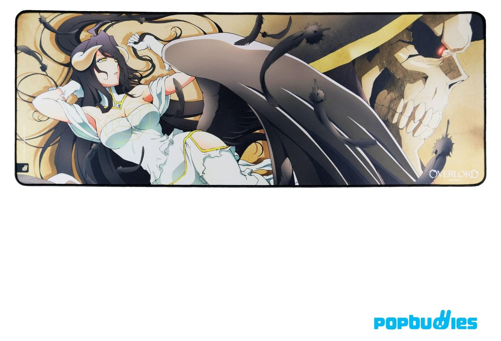 POPbuddies Overlord Muispad Albedo & Ainz XXL
