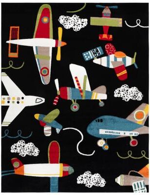 SAFAVIEH Carousel Kids Ardak Airplane Rug