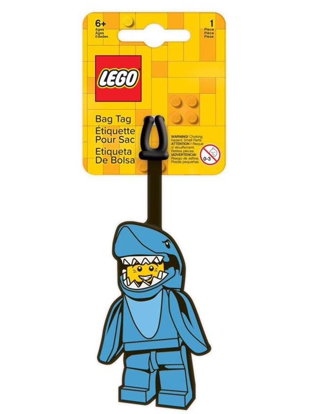 Euromic LEGO Iconic Bag Tag-Shark Suit Guy