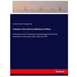 Travels in the Interior Districts of Africa, Ratgeber von Mungo Park, James Rennell