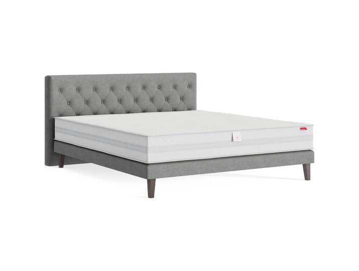 Boxspringbett Cloud Rolinka - Aluminium 180 x 200 cm - Möbel Konfigurator: Traummöbel individuell zusammenstellen