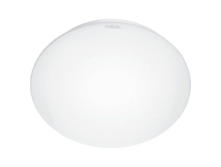 Steinel Led-Deckenleuchte, Weiß, Glas, rund, 9.5 cm, Bewegungsmelder, Timerfunktion, Dämmerungssensor, Lampen & Leuchten, LED Beleuchtung, LED-Deckenleuchten
