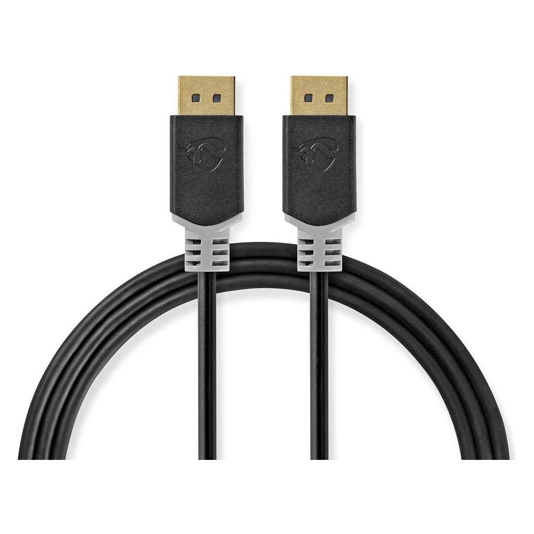 Nedis Displayport-Kabel | DisplayPort Stecker | DisplayPort Stecker | 8K@60Hz | Vergoldet | 3.00 m | (3 m) (CCBW37014AT30)