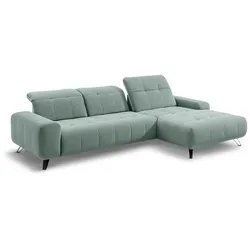 Segmüller Werkstätten Ecksofa Marlo02 Stoff Blau