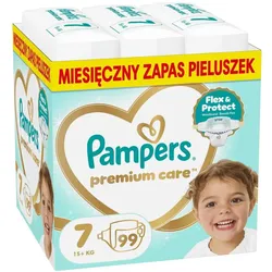 Pampers Premium Care Size 7 99 Pieces Soft And Comfortable Diapers For Your Baby (Gr. 7, 99 Stk.)