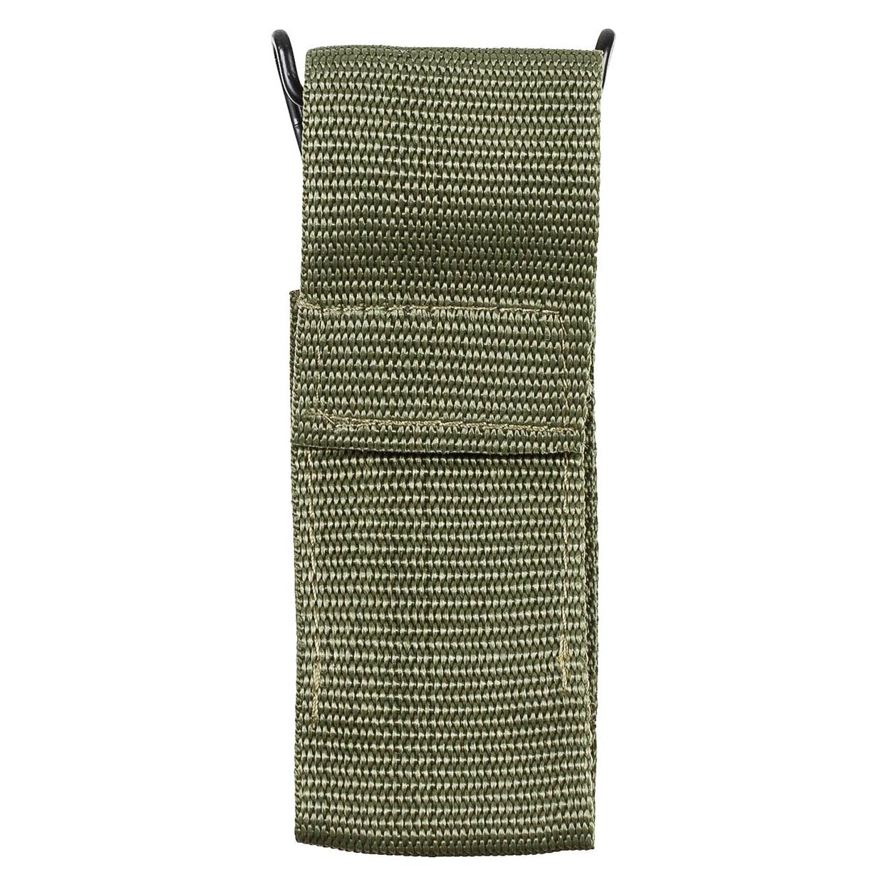 Mfh FoxOutdoor Messer-Etui, oliv, Gürtelschlaufe, Gürtelklammer (34356279)