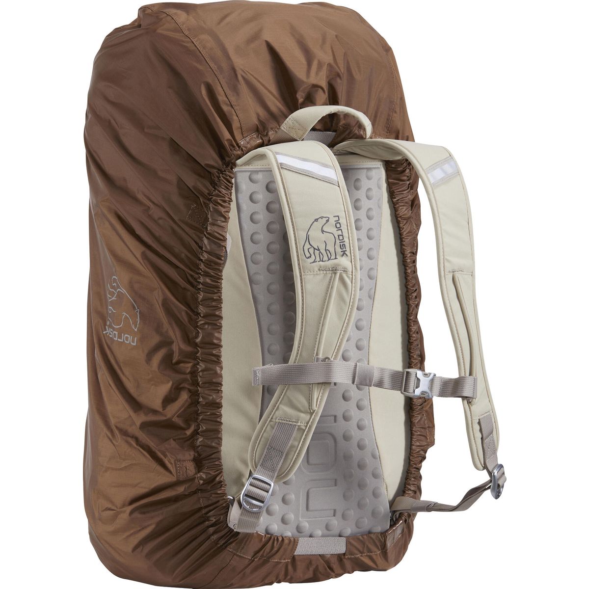 Nordisk Yggdrasil Backpack Raincover dachshund chocolate 148100