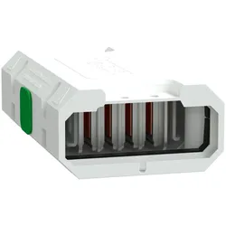 Schneider Electric ITSC250GS42JKE Verbindungspaket, I-Line Track, 250A, Kupfer, 3L+N+PE (PE 50%CU), IP42, weiß RAL9003