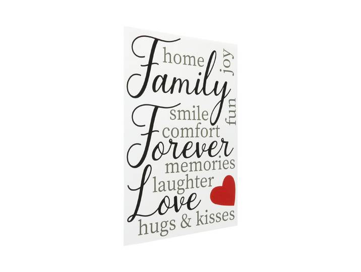 Crearreda Wandsticker Familie 47 × 67 cm
