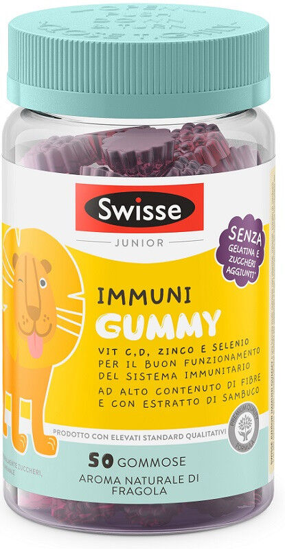 Health And Happiness Swisse Junior Immuni Gummy 50 Pastiglie Gommose