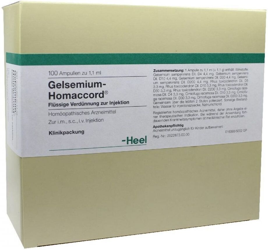 Gelsemium Homaccord Ampullen