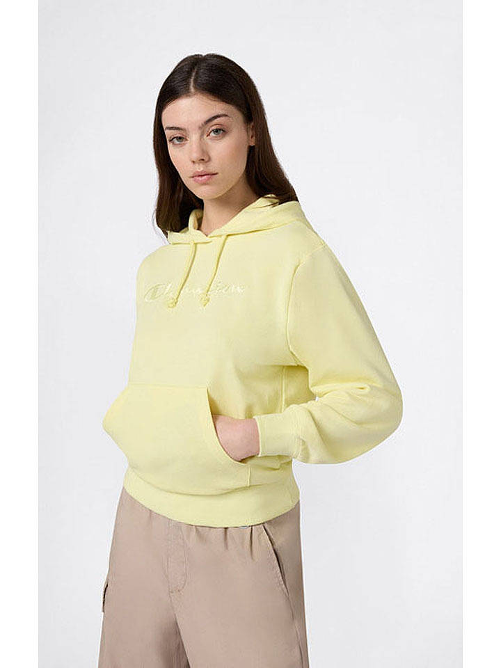 Champion Hoodie in Gelb - S