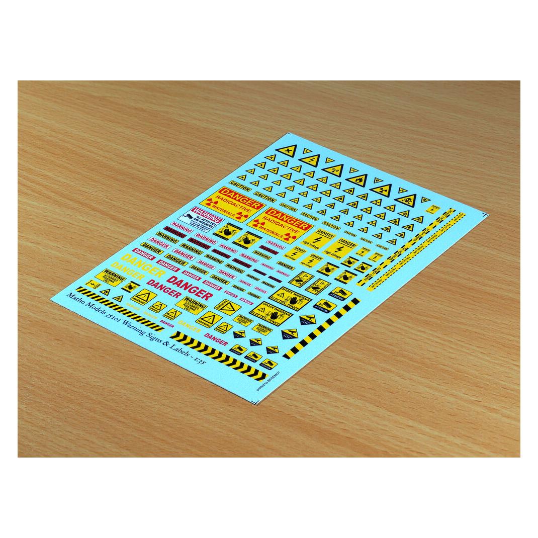 Matho Models Warning Signs & Labels (35101)