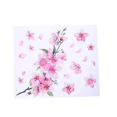 Kirschblüten-Blumen-Autoaufkleber lieben rosa Auto-Tuning-Styling-Accessoires