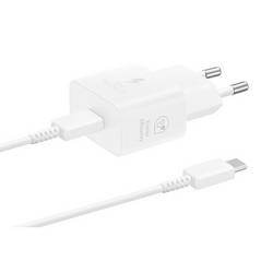 Samsung EP-T2510XWEGEU-B USB Ladegerät 25 W 1x USB-C® USB PD Weiß Schnellladegerät