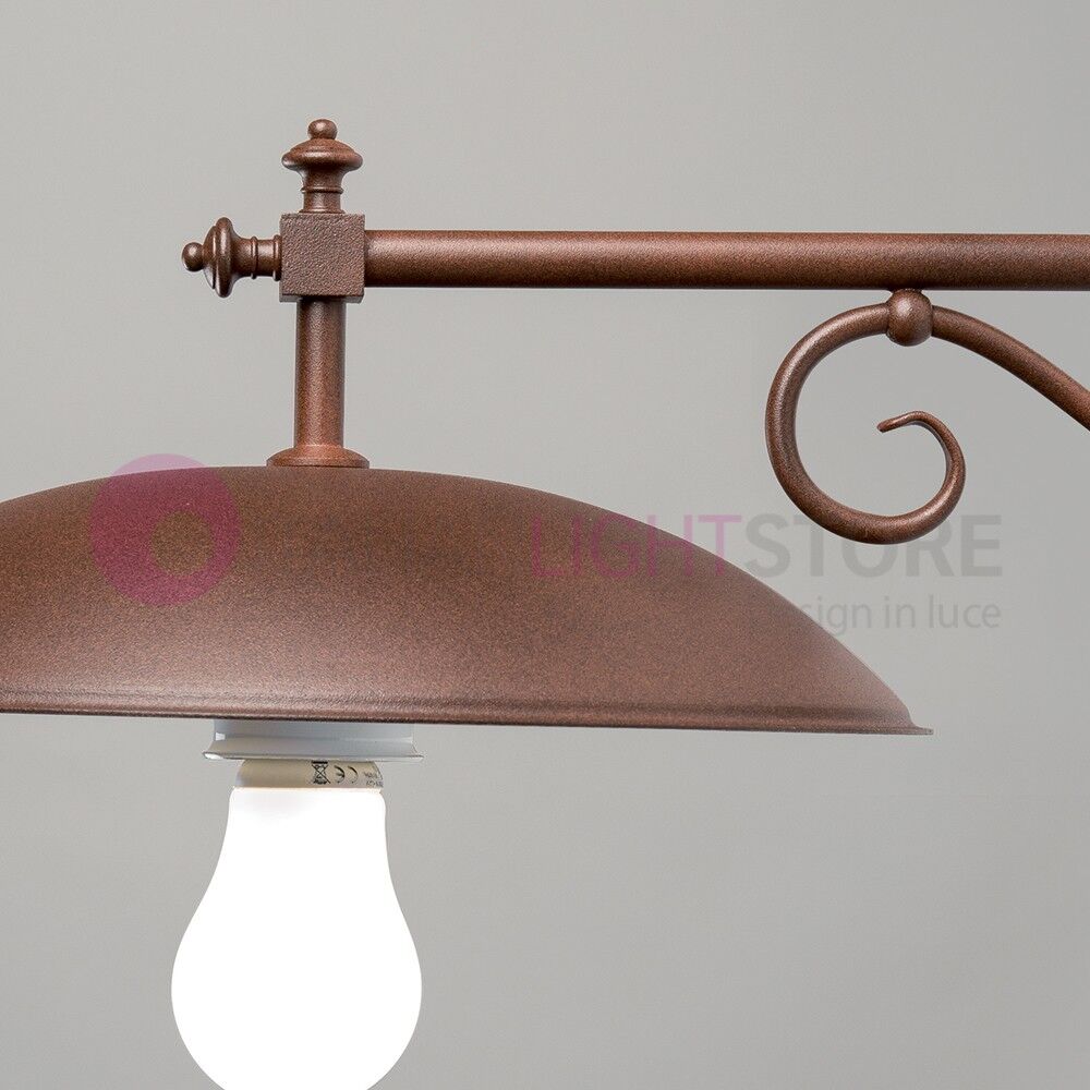 Drea Applique Rustico Piatto D.30 Lampada Da Esterno Giardino