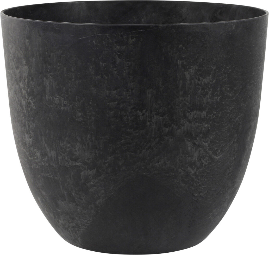 Artstone Pflanztopf Bola Ø38cm schwarz Ø 38 cm