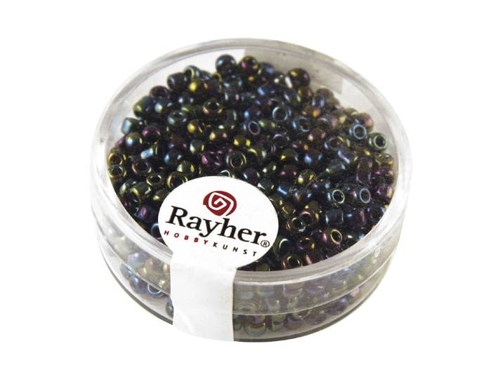 Rayher Rocailles Opak-Gelüstert 2.6 mm 17 g