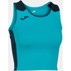 JOMA Record II Crop-Top Mädchen 013 - türkis fluor 152