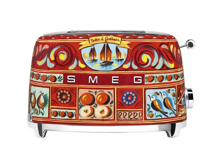 Smeg Toaster TSF01DGEU Dolce&Gabbana Toaster Sicily is my love