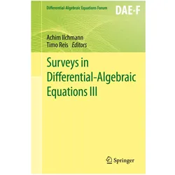 Surveys in Differential-Algebraic Equations III, Fachbücher von Timo Reis, Achim Ilchmann