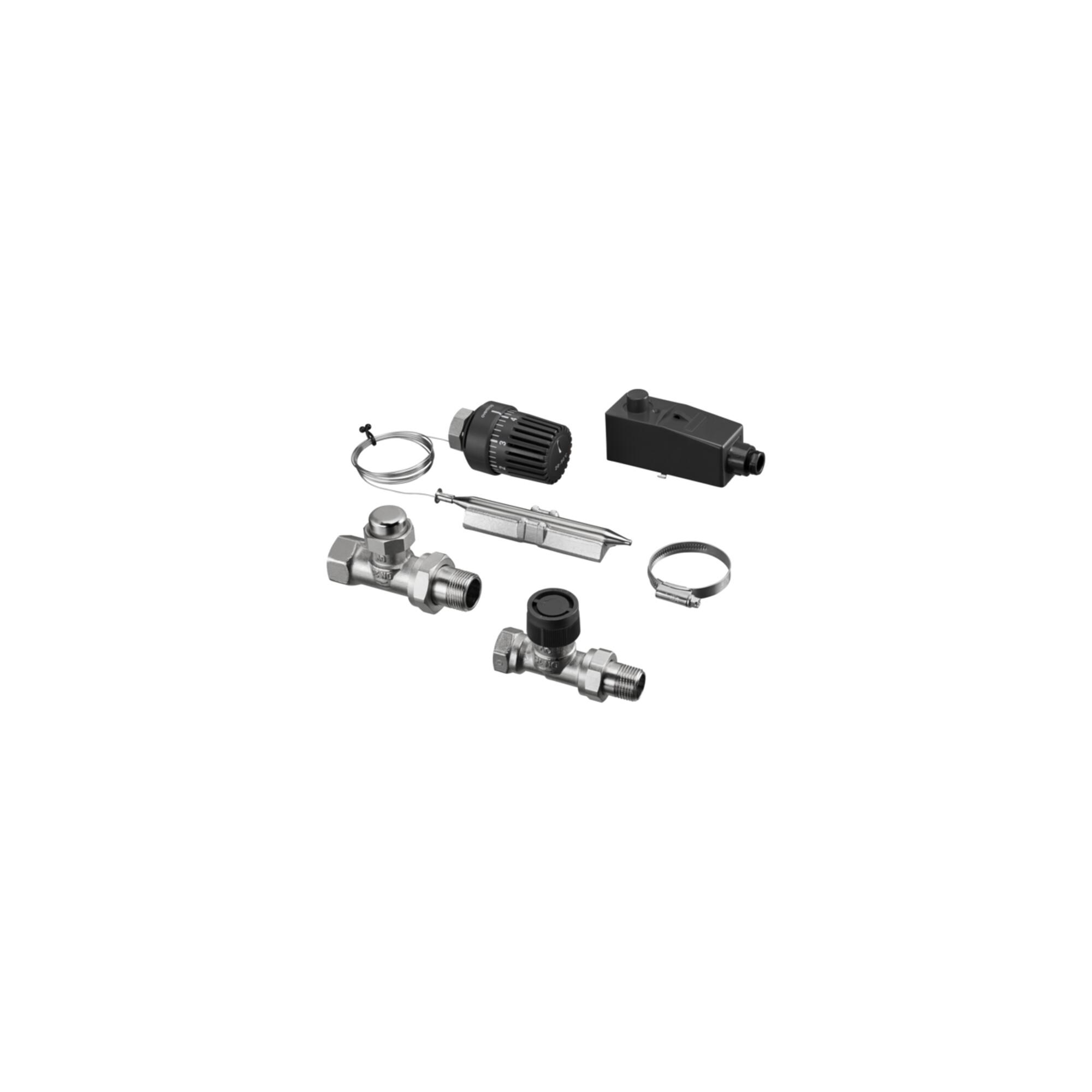 Oventrop Fußboden-Regel-Set 1 für Fußbodenflächen bis 85 qm (1144251)
