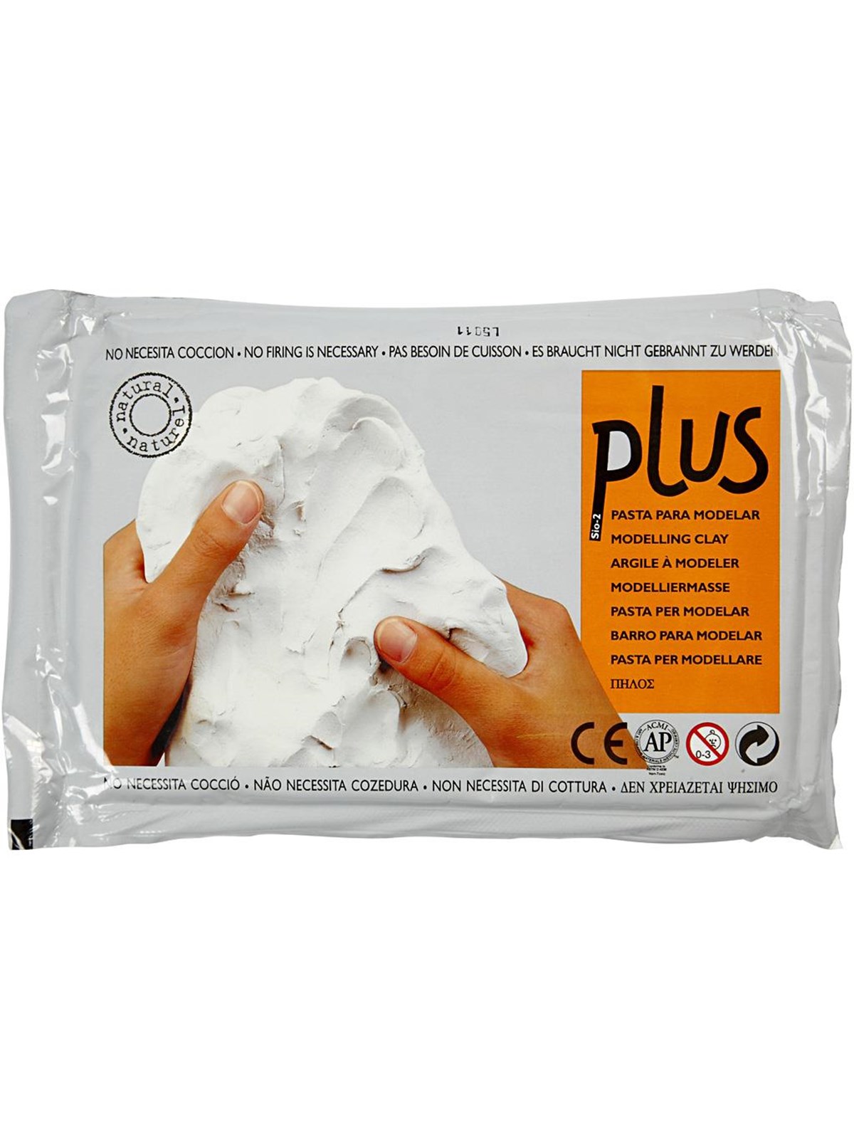 Creativ Company Self-hardening modeling clay White 1000gr