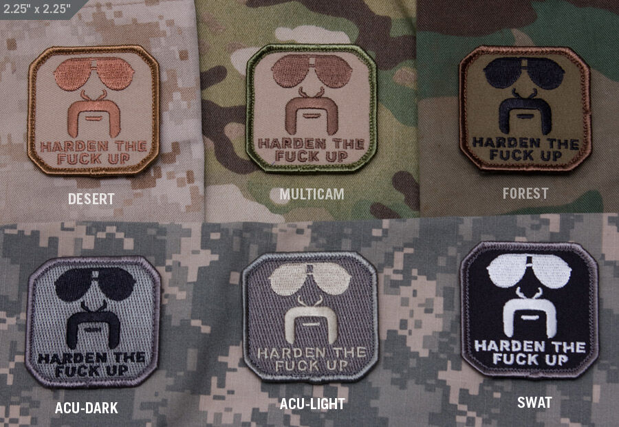 MSM - Mil-Spec Monkey MSM Patch - Harden Up (Färg: Desert)