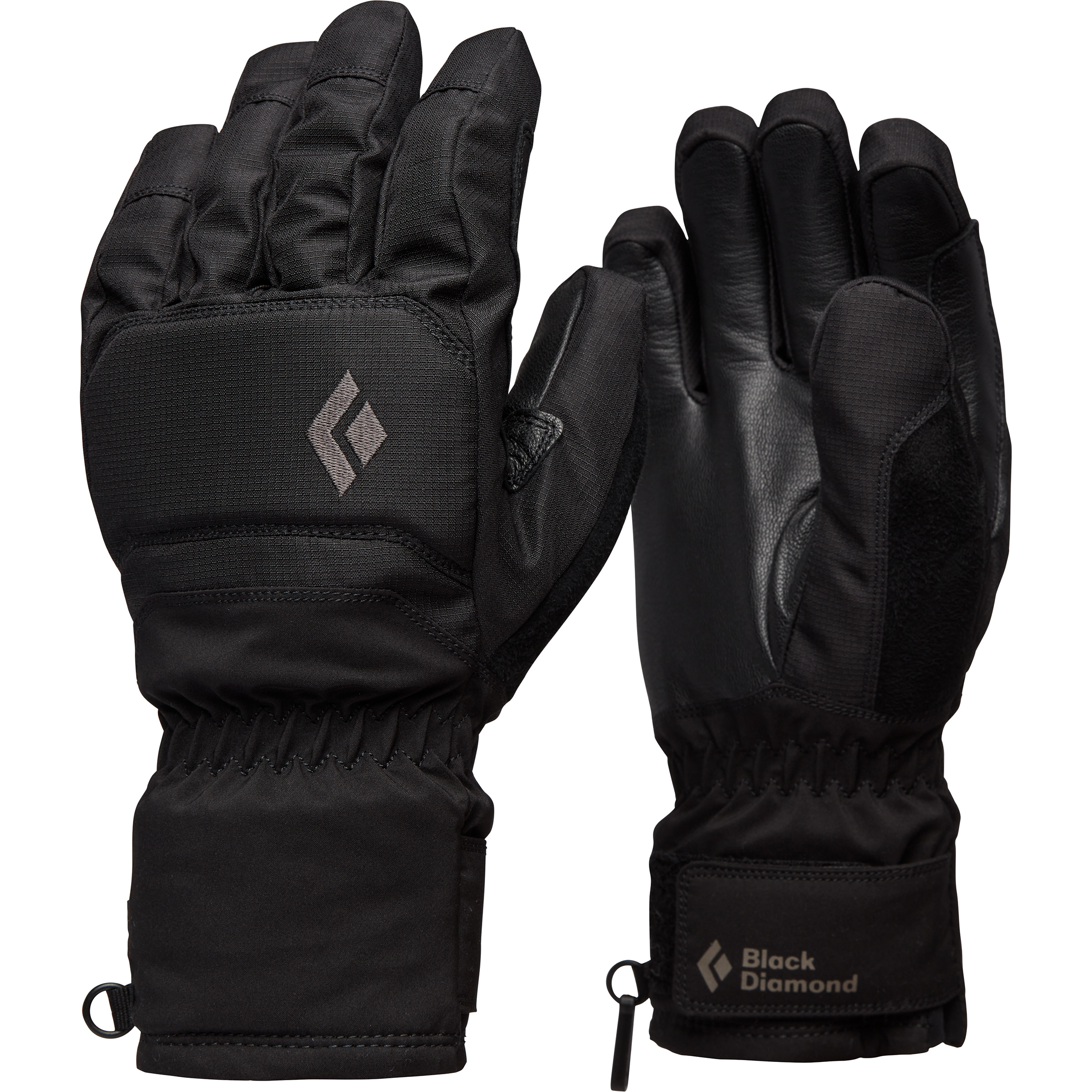 Black Diamond Mission Skihandschuhe schwarz Größe XS Trekking Winddicht Wasserabweisend