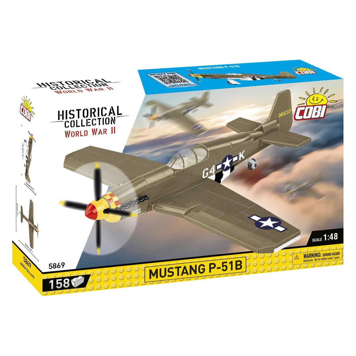 Cobi Mustang P-51B (10-COBI-5869)