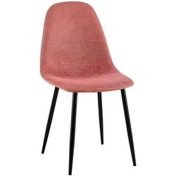 CLP Esszimmerstuhl Napier Stoff   Farbe: orange, Material: Stoff