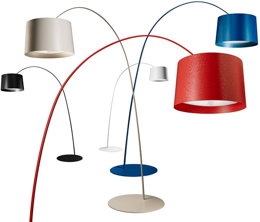 Foscarini Twiggy LED MyLight tunable white Bogenleuchte (graubeige) graubeige