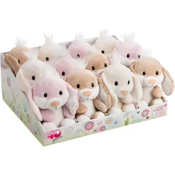 NICI Kuscheltier Hasen 20cm sort. Thekendispl (16 cm)