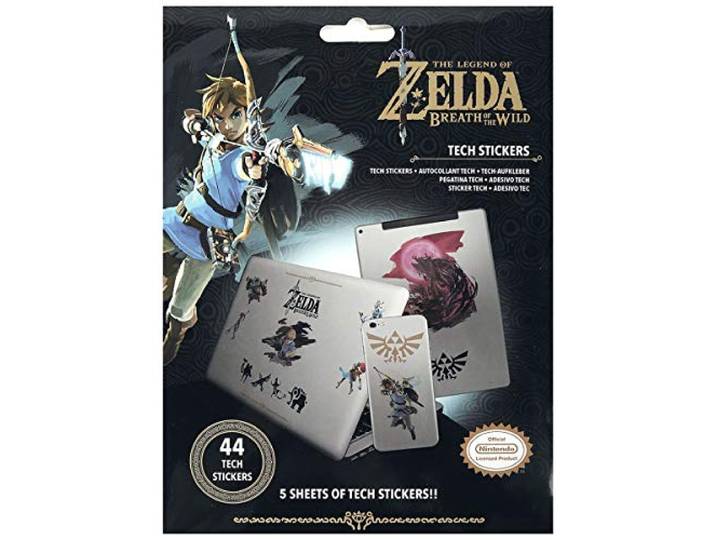 The Legend of Zelda: Breath Of The Wild- Stickerset, 44 stickers, meerkleurig