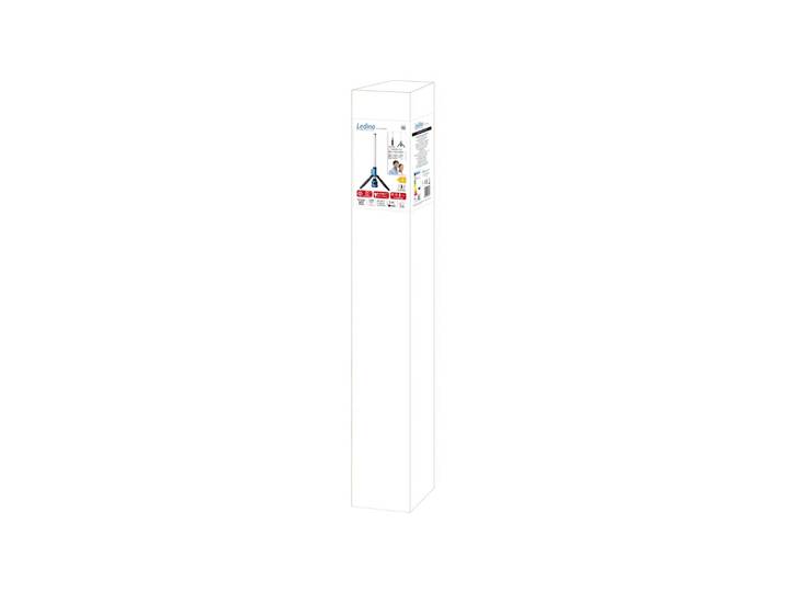 Ledino LED-Lichtsäule Rath, Hybrid, IP54, 60 W Rath, schwarz, Kunststoff