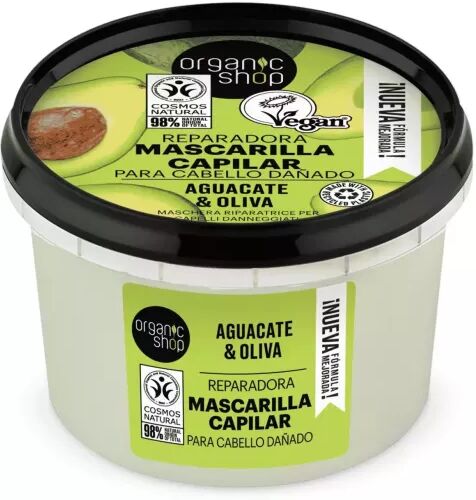 Organic Shop Avocado-Oliven-Reparatur-Haarmaske 250 ml 250 ml